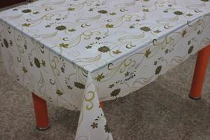 厂家直销PVC印花水晶台布 品质家居日用百货优选